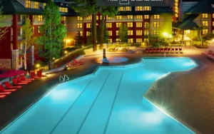 Marriott Timber Lodge Gym Outdoor Pool