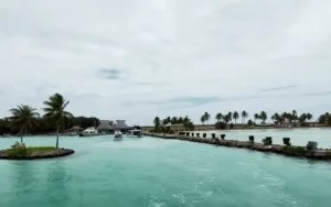 Both St. Regis Bora Bora and the Four Seasons Location