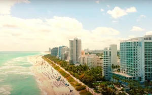 Miami beach overall view