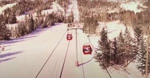 jackson hole gondola view from cable car