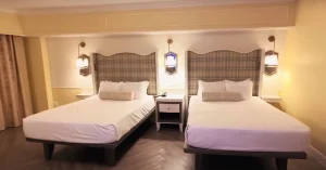 Boardwalk inn bed room 