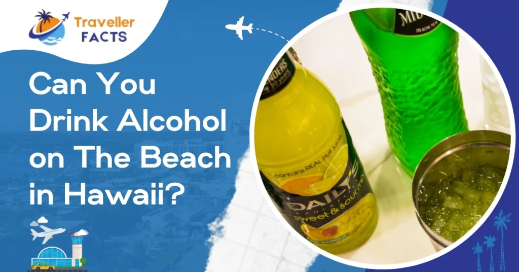can you drink alcohol on the beach in hawaii