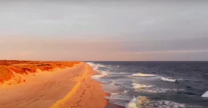 Cape Cod beach view