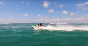 Water bike in miami