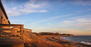 Cape Cod beach view