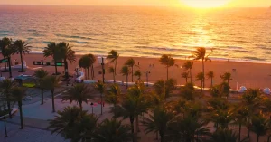 Lauderdale beach view