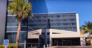 Hilton Cocoa Beach Oceanfront inside view