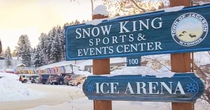  skiing in Snow King Mountain