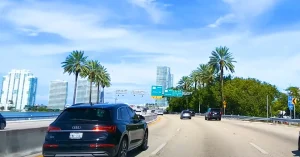 Way to hotel