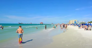 Clean water beach