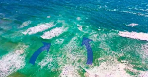 Water pressure on beach side