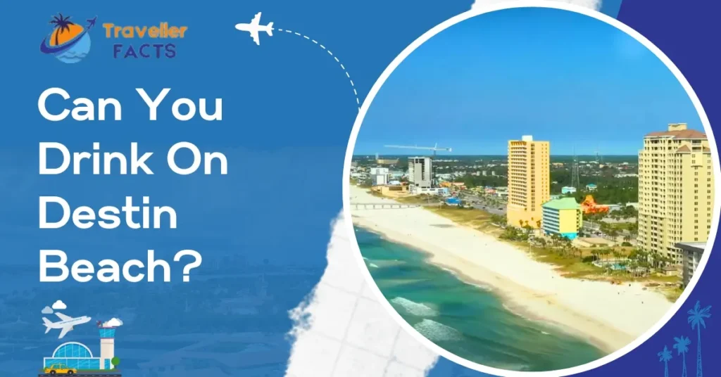 can you drink on destin beach