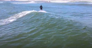 Surfside Beach surfing