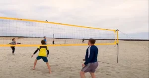 brighton beach volleyball.